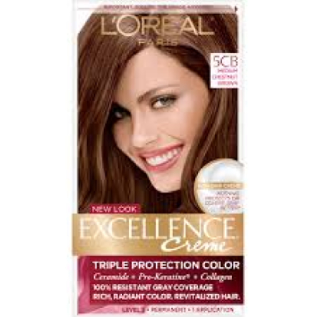 L'OREAL EXCELLENCE COLOR MED.CHESTNUT BROWN 5CB